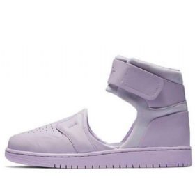 Retro Basketbalové Boty Nike Air Jordan 1 High Tops Pro Ženy Ve Fialové Barvě