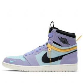 Retro Basketbalové Boty Nike Air Jordan 1 High Tops Switch Pro Muže Fialové