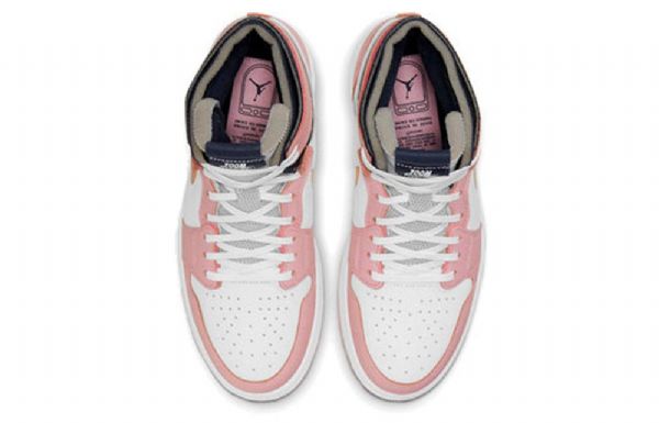 Retro Basketbalové Boty Nike Air Jordan 1 High Tops Zoom Pro Ženy Růžové