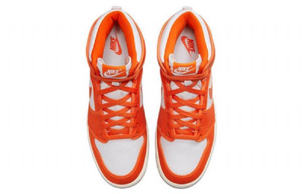 Retro Basketbalové Boty Nike Air Jordan 1 Ko High Tops Pro Muže Oranžově Bílá
