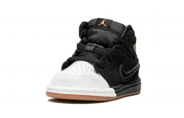 Retro Basketbalové Boty Nike Air Jordan 1 Mid Tops Gt Pro Děti Zlatá