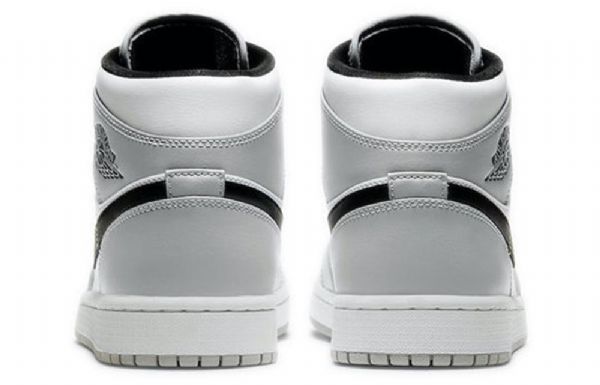 Retro Basketbalové Boty Nike Air Jordan 1 Mid Tops Pro Muže Šedé
