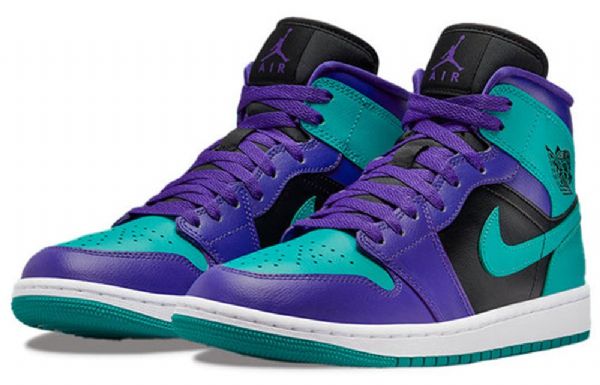 Retro Basketbalové Boty Nike Air Jordan 1 Mid Tops Pro Ženy Černé