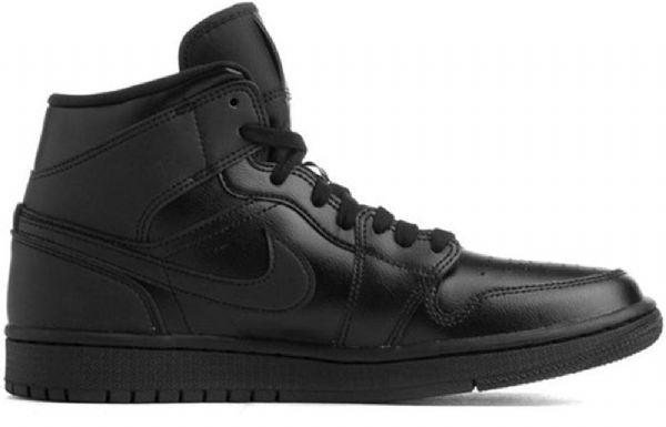 Retro Basketbalové Boty Nike Air Jordan 1 Mid Tops Pro Ženy Černé