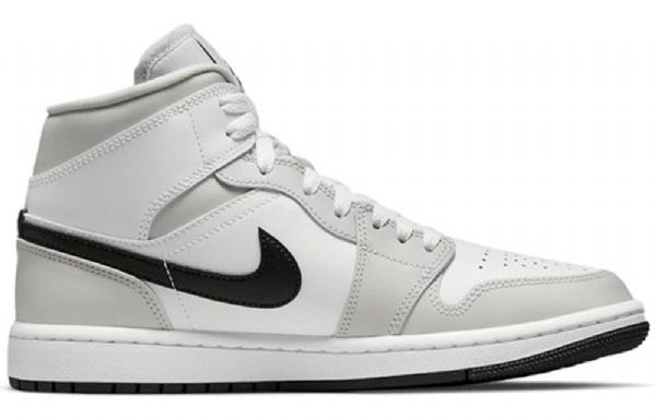 Retro Basketbalové Boty Nike Air Jordan 1 Mid Tops Pro Ženy Šedé