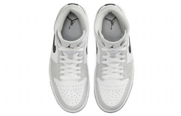 Retro Basketbalové Boty Nike Air Jordan 1 Mid Tops Pro Ženy Šedé