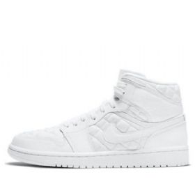 Retro Basketbalové Boty Nike Air Jordan 1 Mid Tops Se Pro Ženy Bílé