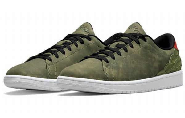 Retro Basketbalové Boty Nike Air Jordan 1 Pro Muže Zelené