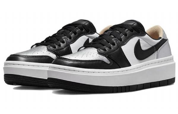Retro Basketbalové Boty Nike Air Jordan 1 Pro Ženy Elevate Se Stříbrné