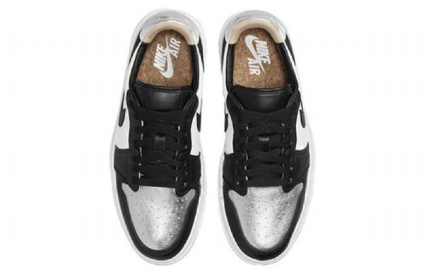 Retro Basketbalové Boty Nike Air Jordan 1 Pro Ženy Elevate Se Stříbrné