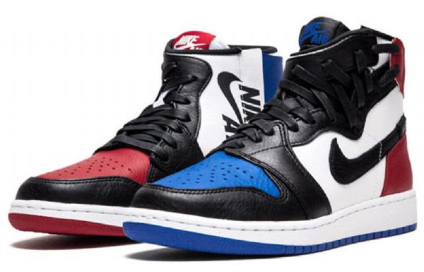 Retro Basketbalové Boty Nike Air Jordan 1 Rebel Xx Pro Ženy Černá Bílá Fialová