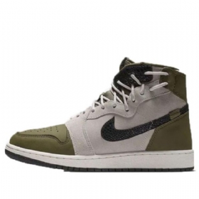 Retro Basketbalové Boty Nike Air Jordan 1 Rebel Xx Pro Ženy Olivově Zelená
