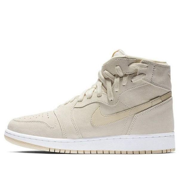 Retro Basketbalové Boty Nike Air Jordan 1 Rebel Xx Pro Ženy Světle Šlehačky Hnědé