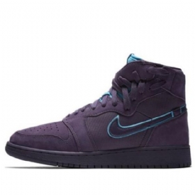 Retro Basketbalové Boty Nike Air Jordan 1 Rebel Xx Pro Ženy Ve Fialové Barvě