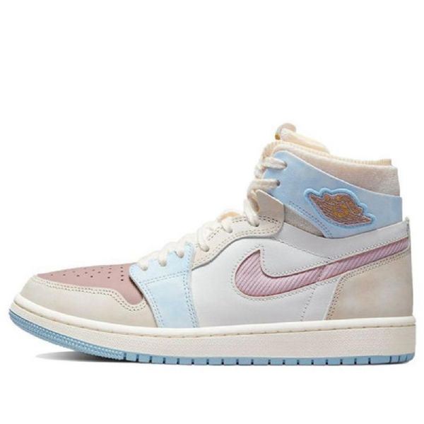 Retro Basketbalové Boty Nike Air Jordan 1 Zoom Air Comfort High Tops Pro Ženy Růžové