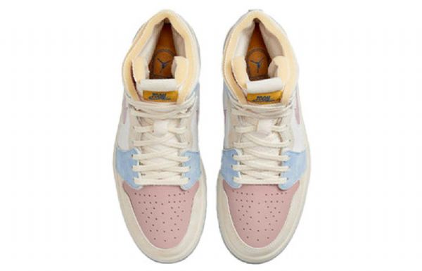 Retro Basketbalové Boty Nike Air Jordan 1 Zoom Air Comfort High Tops Pro Ženy Růžové