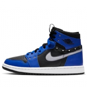 Retro Basketbalové Boty Nike Air Jordan 1 Zoom Komfort Se Pro Ženy Černá Modrý