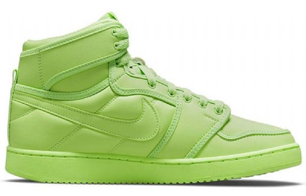 Retro Basketbalové Boty Nike Billie Eilish Air Jordan 1 Ko Pro Muže Zelené