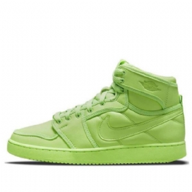 Retro Basketbalové Boty Nike Billie Eilish Air Jordan 1 Ko Pro Ženy Zelené