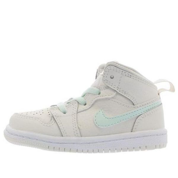 Retro Dětské Basketbalové Boty Nike Air Jordan 1 Mid Tops Gt Šedé