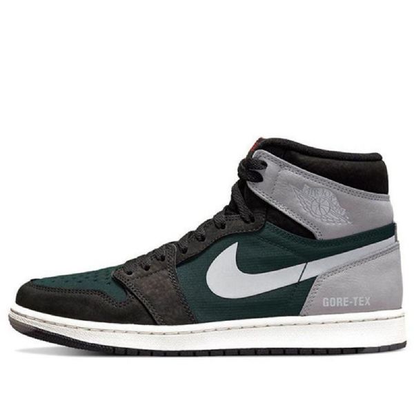 Retro Pánské Basketbalové Boty Nike Air Jordan 1 High Tops Element Gore-tex Černá Šedá