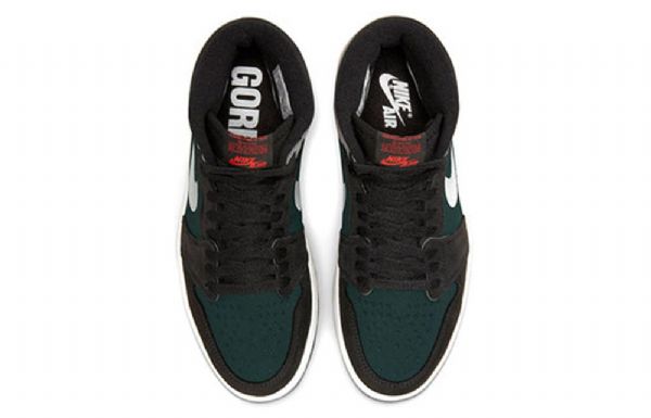 Retro Pánské Basketbalové Boty Nike Air Jordan 1 High Tops Element Gore-tex Černá Šedá