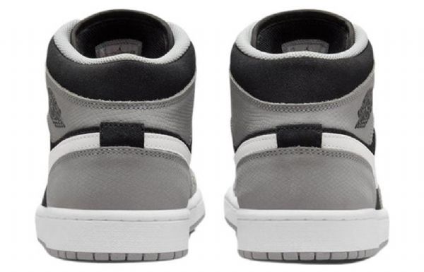 Retro Pánské Basketbalové Boty Nike Air Jordan 1 Mid Tops Se Černá Šedá