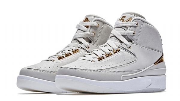 Krémové Boty Nike Air Jordan 2 Quai 54 Pro Muže Khaki