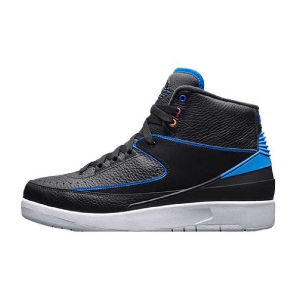 Nike Air Jordan 2 Retro Boty Pro Muže Černá Modrá