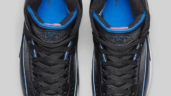 Nike Air Jordan 2 Retro Boty Pro Muže Černá Modrá