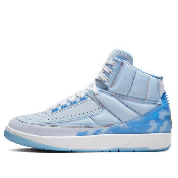 Nike Air Jordan 2 Retro Sp J Balvin Basketbalové Boty Pro Muže Modré