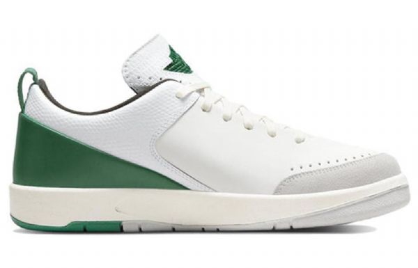 Nike Nina Chanel Abney Air Jordan 2 Retro Nízké Topy Basketbalové Boty Pro Ženy Bílá Zelená