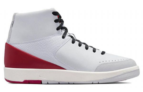Nike Nina Chanel Abney Air Jordan 2 Retro Se Basketbalové Boty Pro Muže Bílá Červená