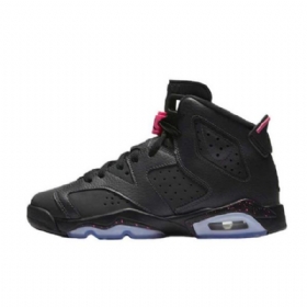 Boty Nike Air Jordan 6 Gs Pro Muže Černá Růžový