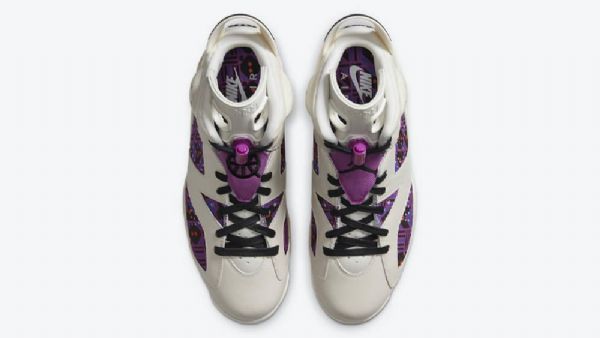 Boty Nike Air Jordan 6 Quai 54 Pro Ženy Fialové