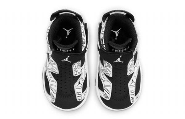 Boty Nike Air Jordan 6 Retro Little Flex Se Td Pro Děti Pro Bílé