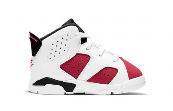 Boty Nike Air Jordan 6 Retro Td Pro Děti Bílé
