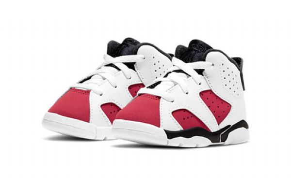 Boty Nike Air Jordan 6 Retro Td Pro Děti Bílé