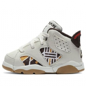 Boty Nike Air Jordan 6 Retro Td Pro Děti Khaki