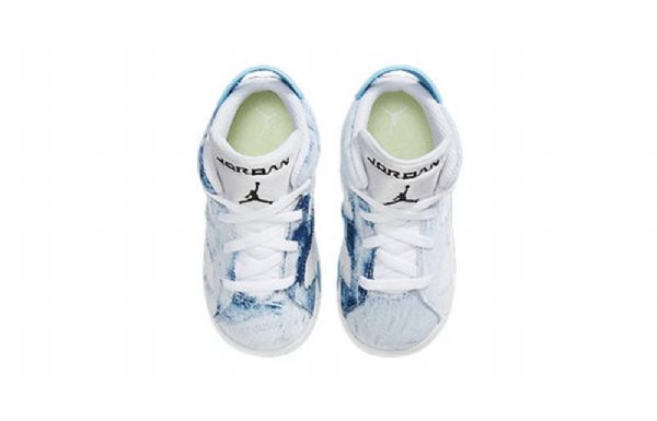 Boty Nike Air Jordan 6 Retro Td Pro Děti Modré