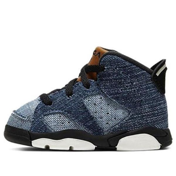 Boty Nike Air Jordan 6 Retro Td Pro Děti Modré