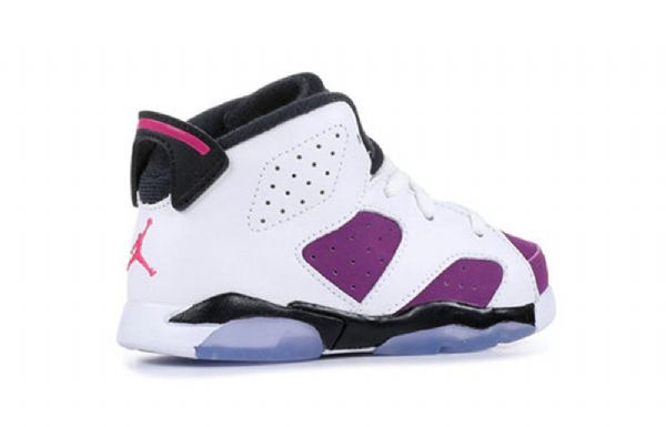Boty Nike Air Jordan 6 Retro Td Pro Děti Růžové