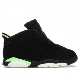 Boty Nike Air Jordan 6 Retro Td Pro Děti Zelené