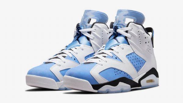 Boty Nike Air Jordan 6 Unc Pro Muže Modrobílé