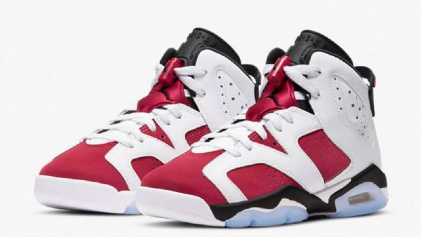 Dámské Vícebarevné Boty Nike Air Jordan 6 Carmine Gs