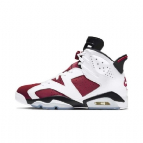Nike Air Jordan 6 Carmine Boty Pro Muže Burgundy Bílý