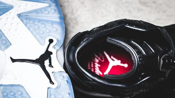 Nike Air Jordan 6 Gg Heiress Semišové Kožené Boty Pro Muže Černé