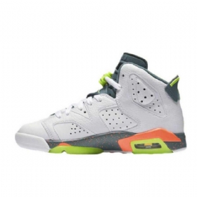 Nike Air Jordan 6 Gs Ghost Boty Pro Muže Bílá Zelená