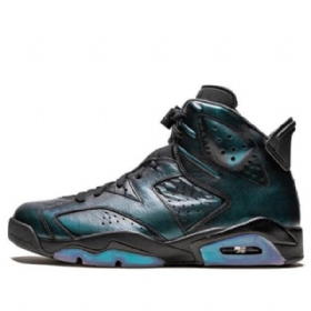 Nike Air Jordan 6 Retro Basketbalové Boty Pro Muže Černé
