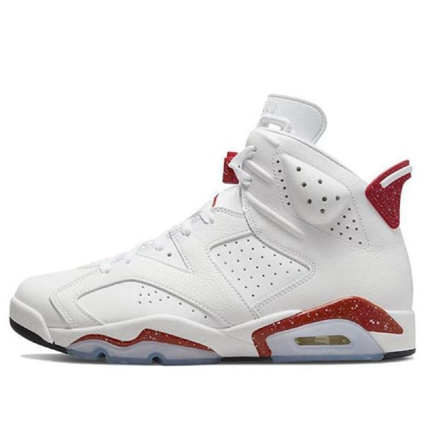 Nike Air Jordan 6 Retro Basketbalové Boty Pro Muže Červené